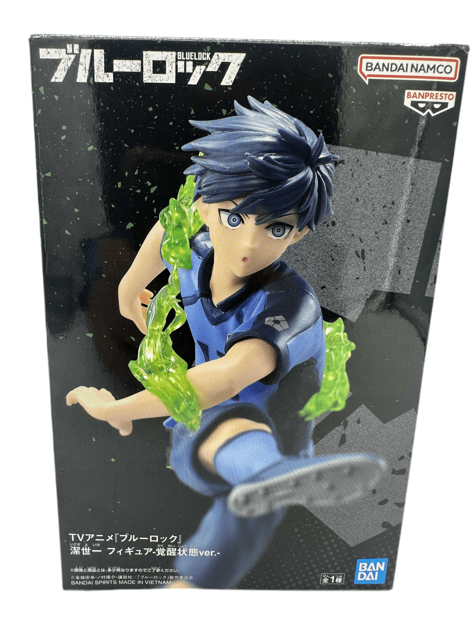 BLUE LOCK FIGURA YOICHI ISAGI AWAKENING VER. COMO NUEVA PREVENTA 3-4 sem. Banpresto Otaku Village