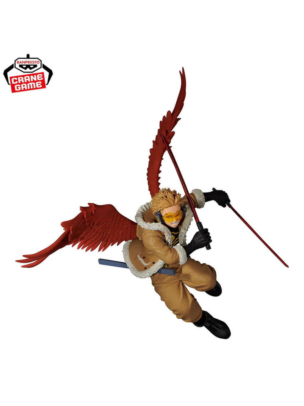 BOKU NO HERO ACADEMIA FIGURA THE AMAZING HEROES PLUS FIGURA HAWKS COMO NUEVA