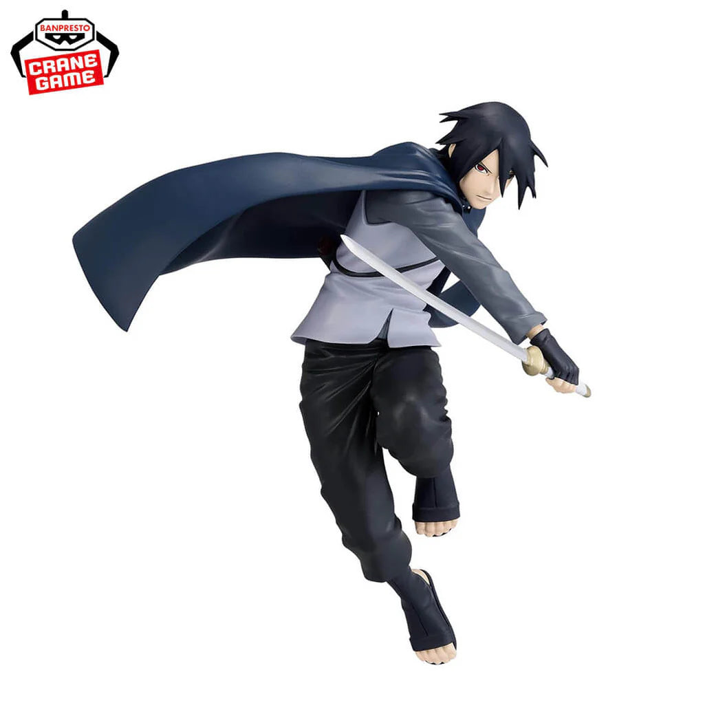 BORUTO: NARUTO NEXT GENERATIONS FIGURA UCHIHA SASUKE II VIBRATION STARS COMO NUEVA PREVENTA 3-4 sem.