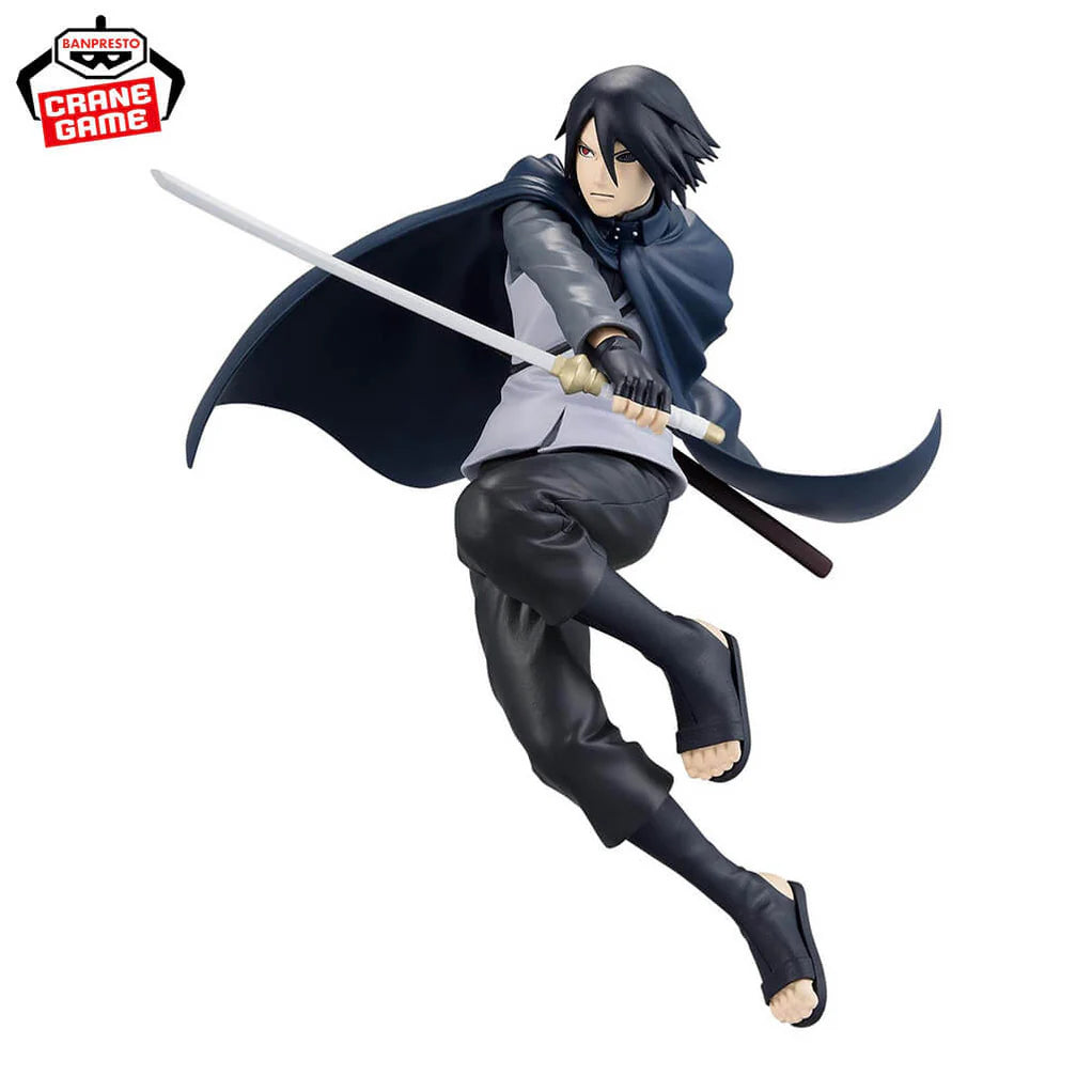 BORUTO: NARUTO NEXT GENERATIONS FIGURA UCHIHA SASUKE II VIBRATION STARS COMO NUEVA PREVENTA 3-4 sem.