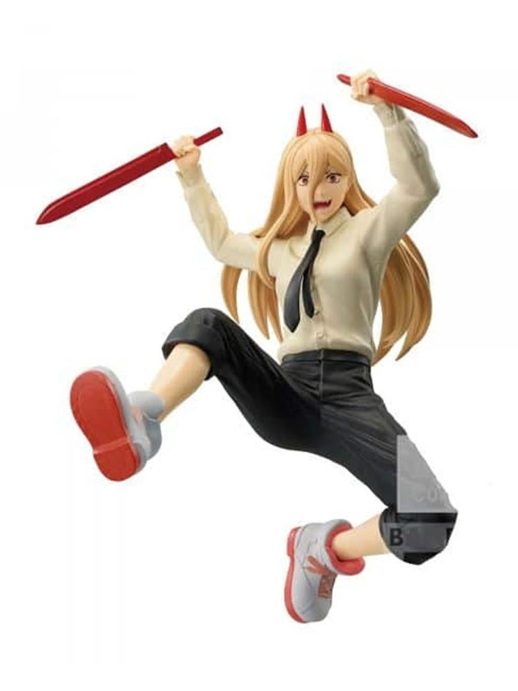 CHAINSAW MAN FIGURA POWER VIBRATION STARS BANPRESTO COMO NUEVA STOCK JAPÓN 5-6 sem.