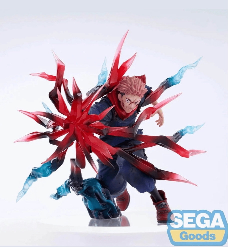 JUJUTSU KAISEN FIGURA YUJI ITADORI BLACK FLASH COMO NUEVA STOCK JAPÓN 5-6 sem.