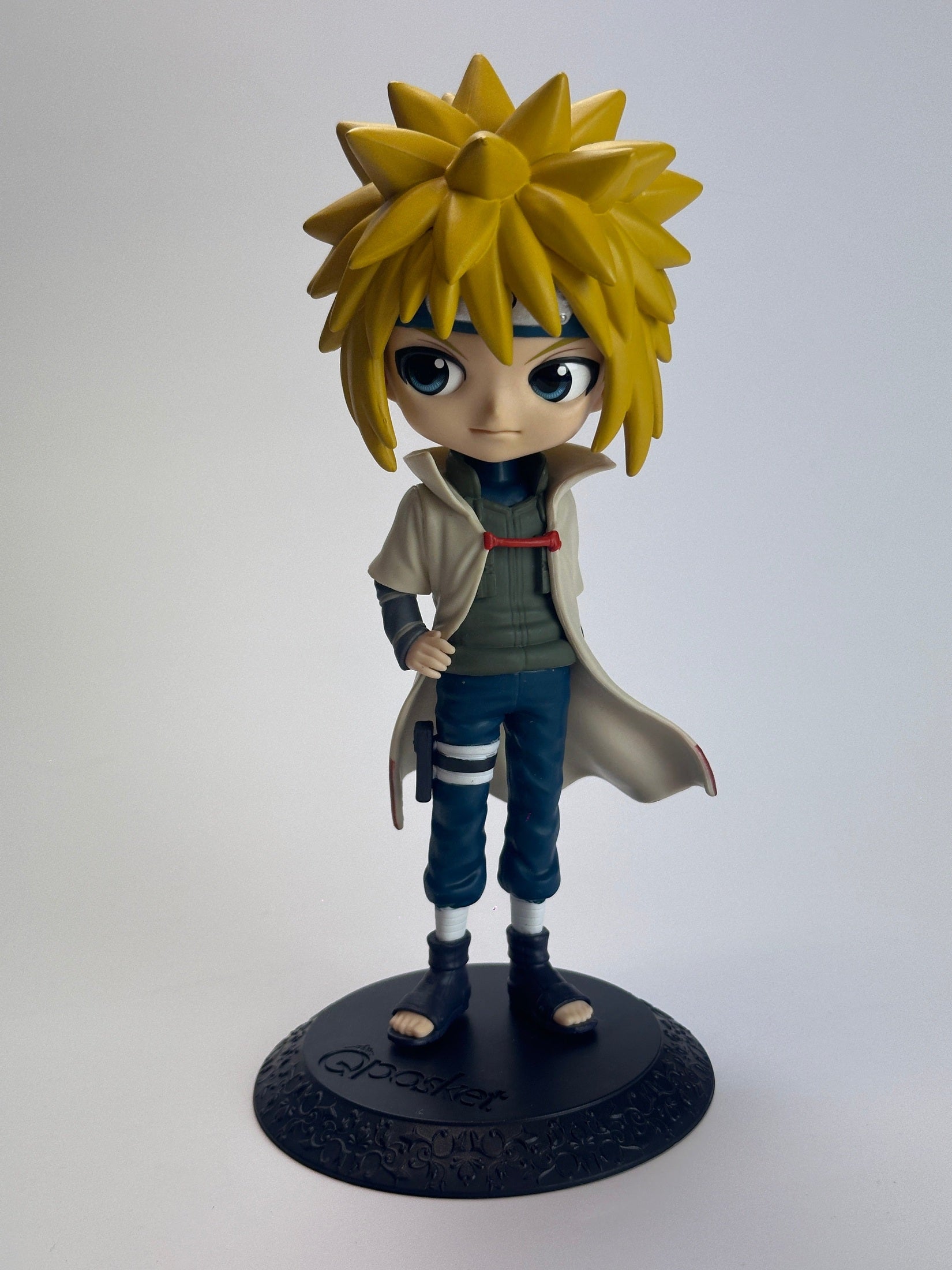 NARUTO FIGURA MINATO NAMIKAZE QPOSKET MUY BUEN ESTADO Banpresto Otaku Village