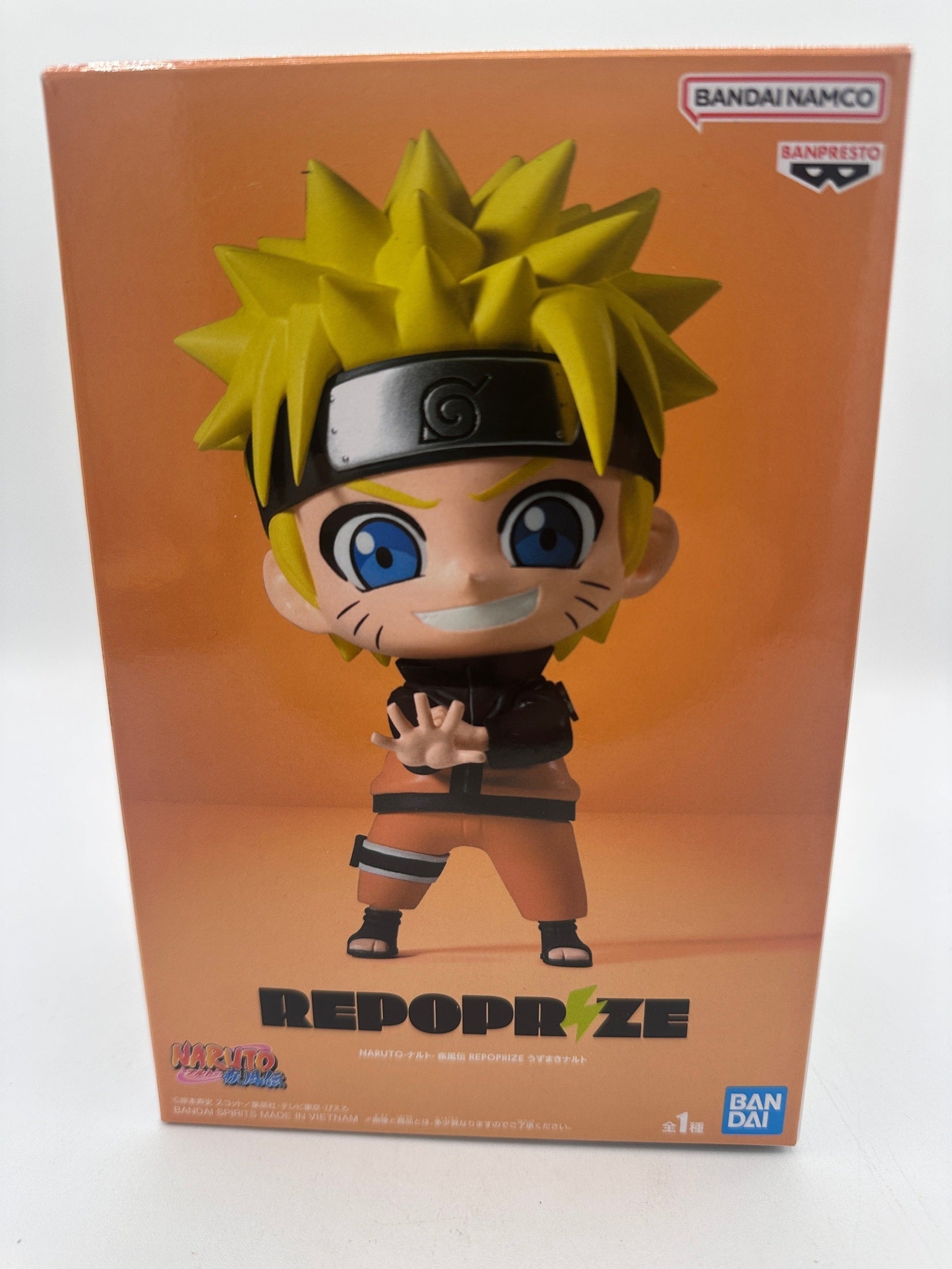 NARUTO FIGURA NARUTO UZUMAKI REPOPRIZE MUY BUEN ESTADO Banpresto Otaku Village