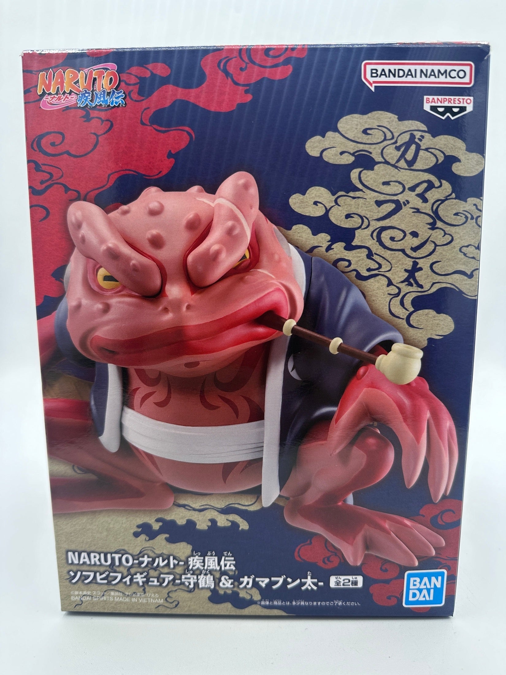 NARUTO SHIPPUDEN FIGURA SOFT VINYL GAMABUNTA COMO NUEVA Banpresto Otaku Village
