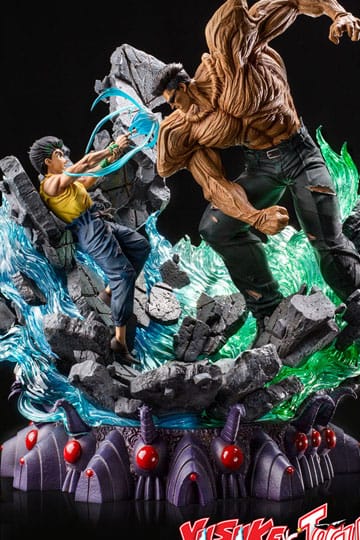 YU YU HAKUSHO ESTATUA ELITE EXCLUSIVE 1/6 YUSUKE VS TOGURO